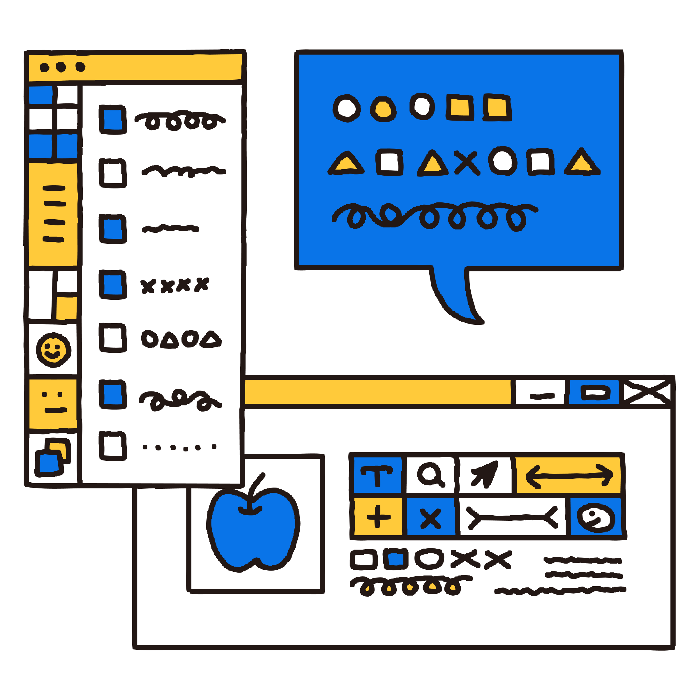 多様な操作ガイドで、ゴールまでナビゲーション