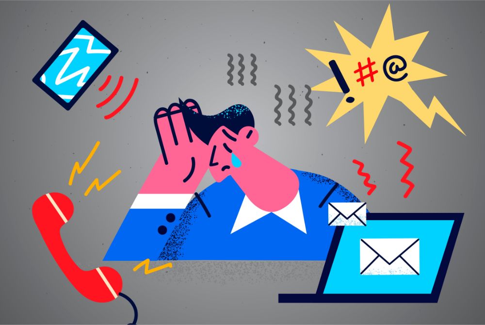 電話対応を効率化せずに放置すると起こる4つの問題